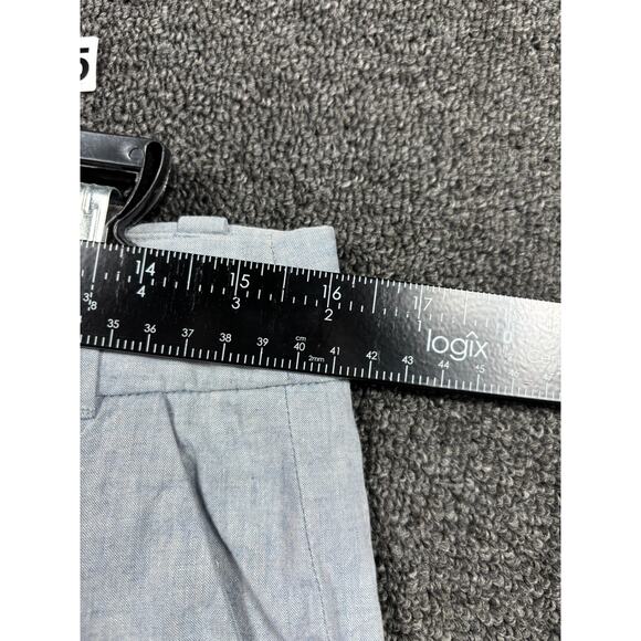 J Crew Cocktail Capri Pants Womens Size 4 Gray City Fit Cotton Mid Rise Stretch - Picture 7 of 9